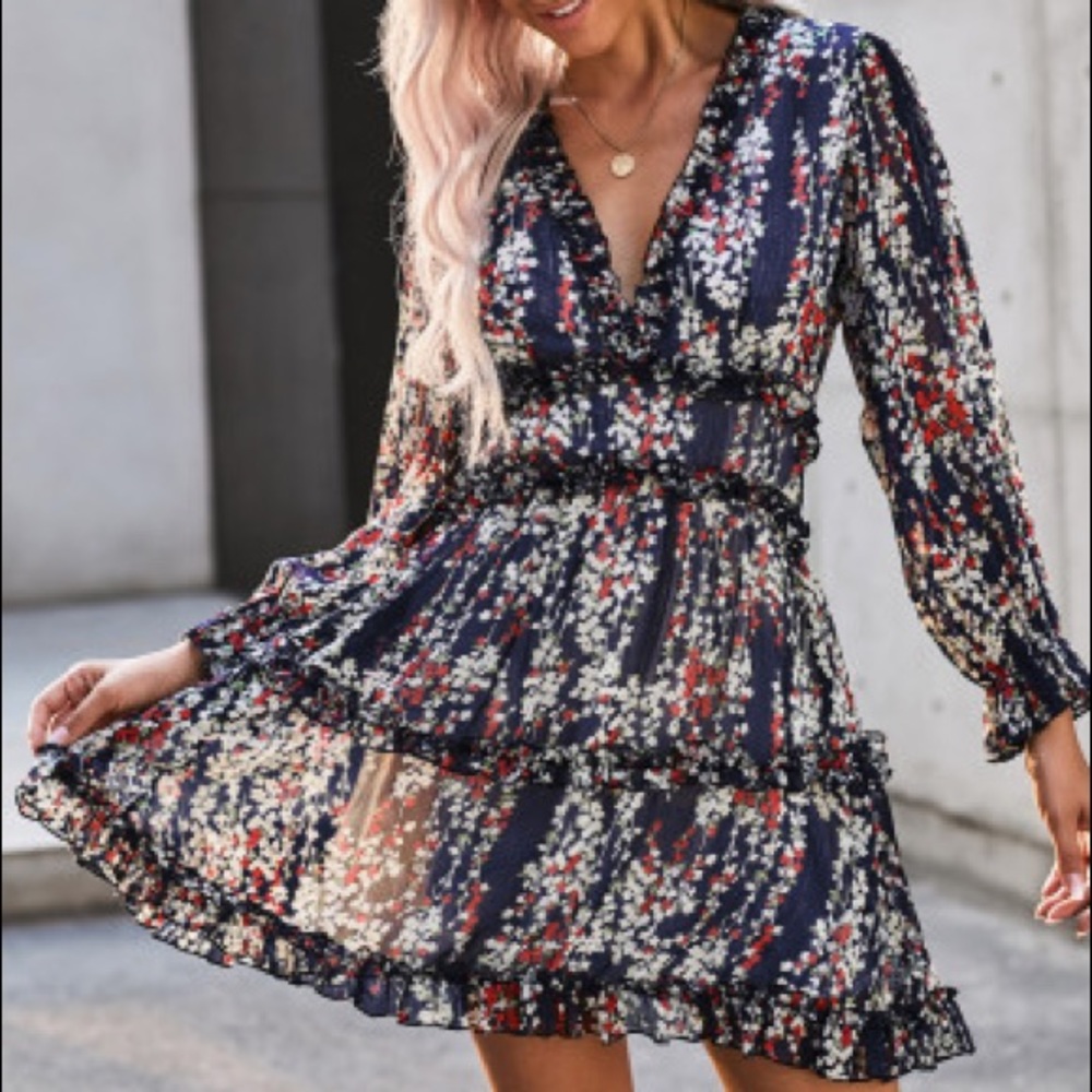 Chic Floral Dress